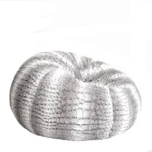 Silver Grey Nicky Beanbag Cover